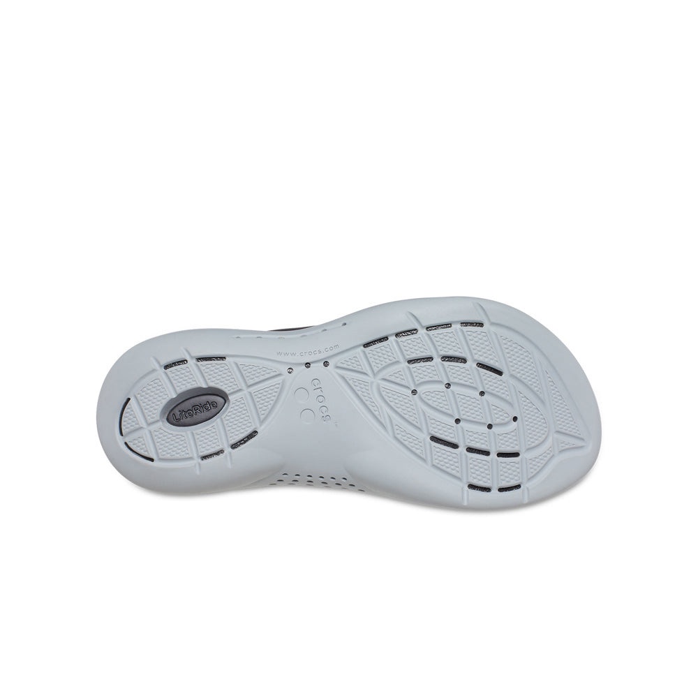 Xăng Đan Nữ Crocs Literide 360 - Black/Light Grey