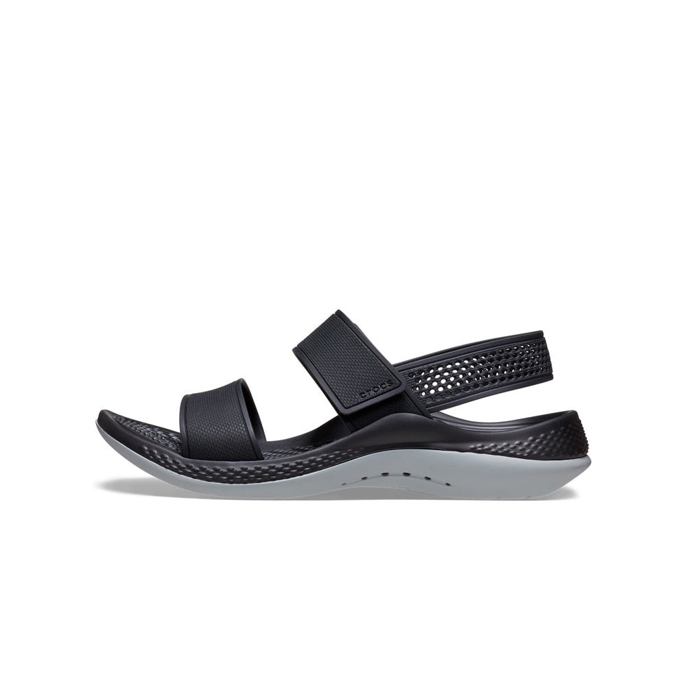 Xăng Đan Nữ Crocs Literide 360 - Black/Light Grey