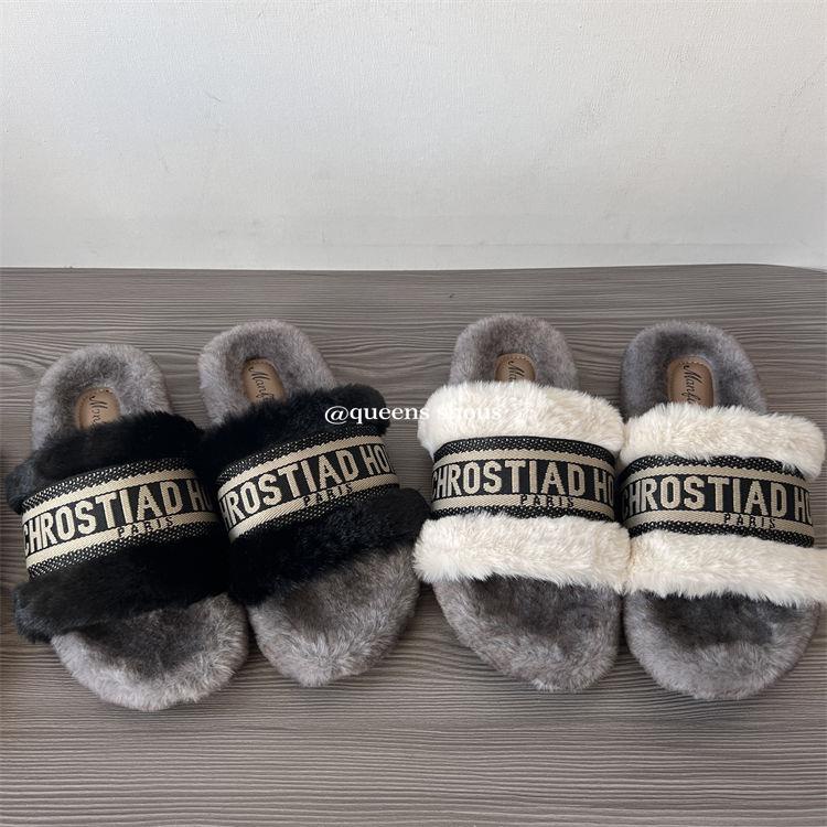 Dép Đi Trong Nhà Đế Dày Chống Trượt Thời Trang Mùa Đông