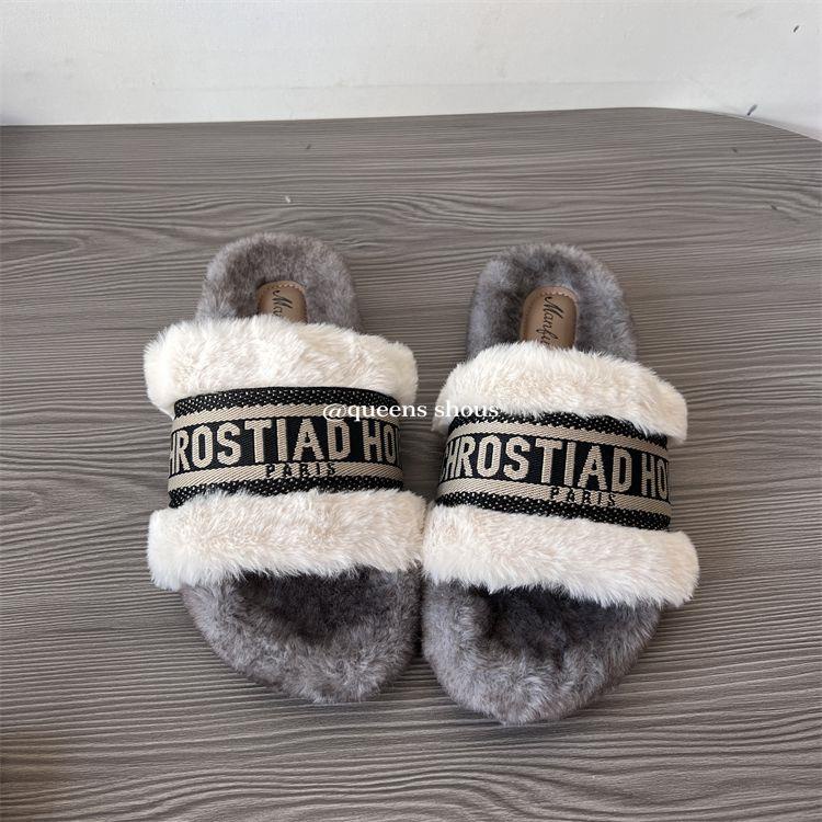 Dép Đi Trong Nhà Đế Dày Chống Trượt Thời Trang Mùa Đông