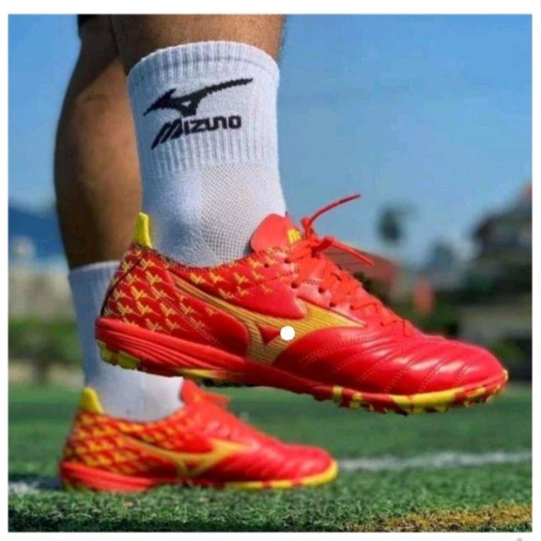 Giày Bóng Đá Sân Cỏ Nhân Tạo Mizuno Neo 3 Pro và Mizuno Neo 4 Pro Các Màu , tất dệt kim