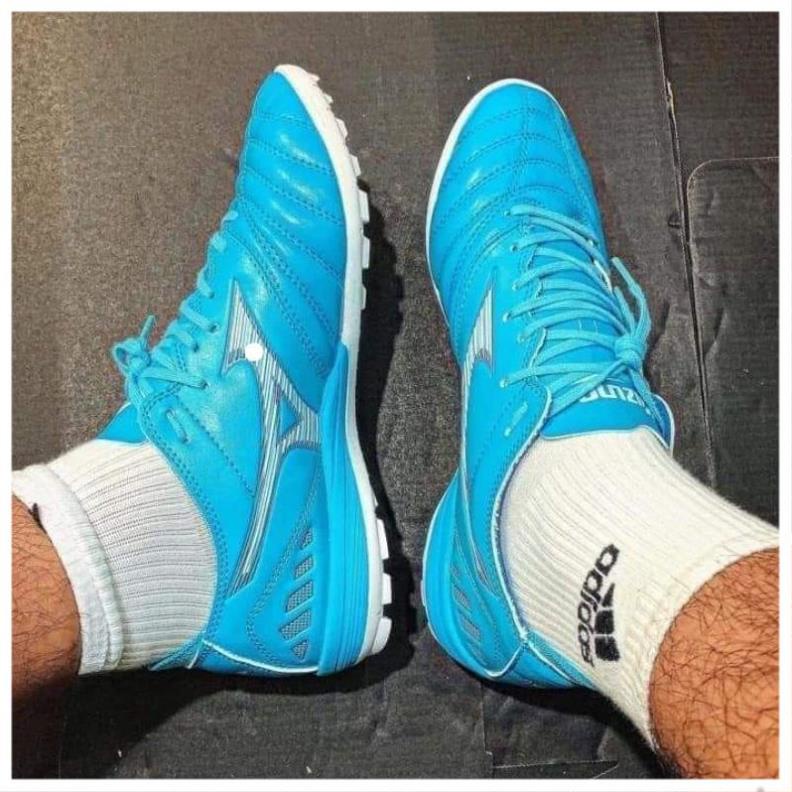 Giày Bóng Đá Sân Cỏ Nhân Tạo Mizuno Neo 3 Pro và Mizuno Neo 4 Pro Các Màu , tất dệt kim