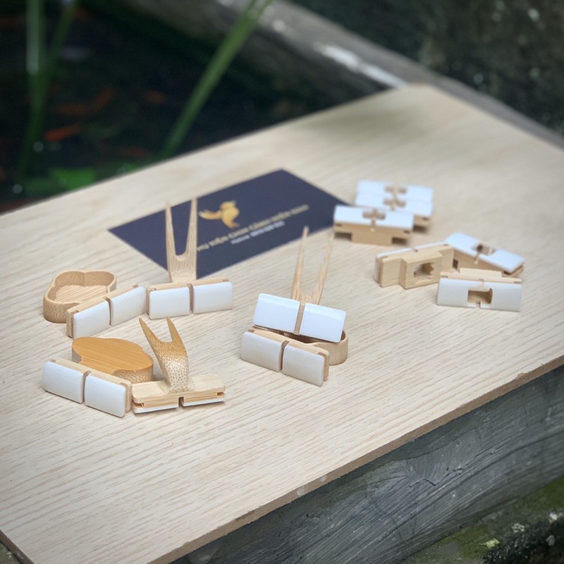 Tai Cóng Khuyên - khảm xương TQ