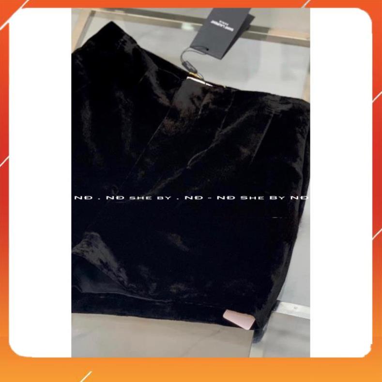 Quần đùi nhung hách chân có lót NĐ