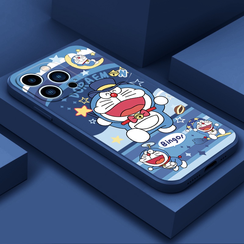 Ốp lưng realme c55 c53 c35 c33 c31 c2 c11 2021 c20 c21 c21y c25y mf031a silicone doraemon chống rơi vỏ mềm cho điện thoại