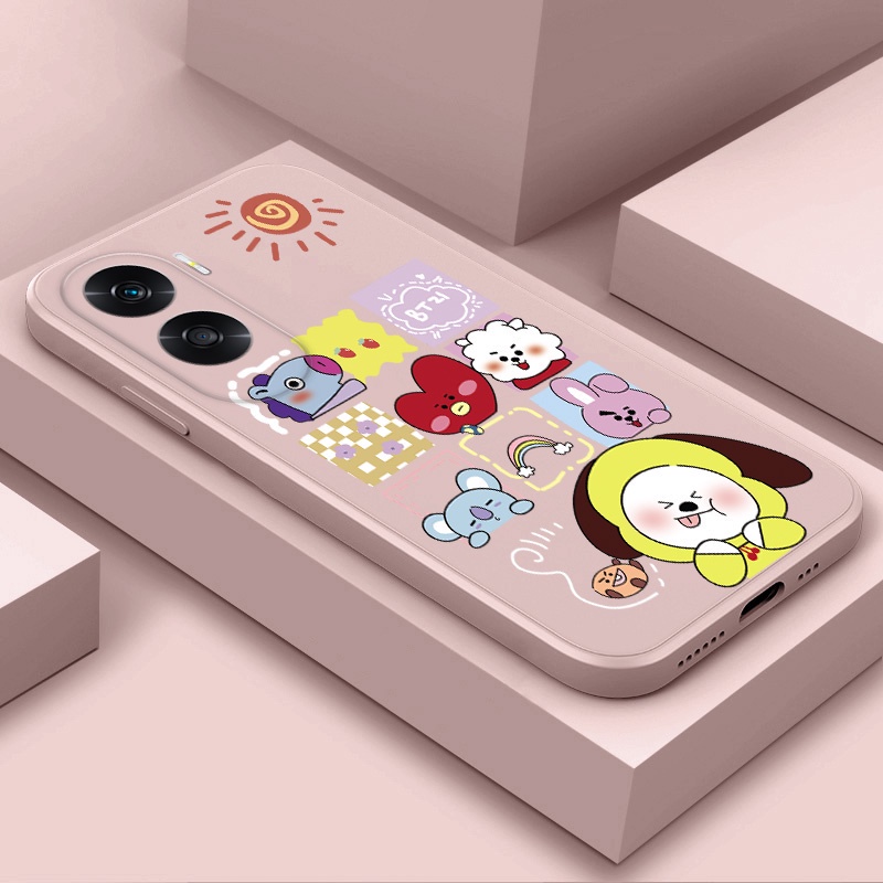 Ốp lưng oppo a17 a16 a15 a15s a3s a5s a7 a12 a5 2020 a9 2020 a31 a53 a33 a12e a55 4g a76 a96 4g mf009a bts ốp lưng mềm chống rơi bằng silicon