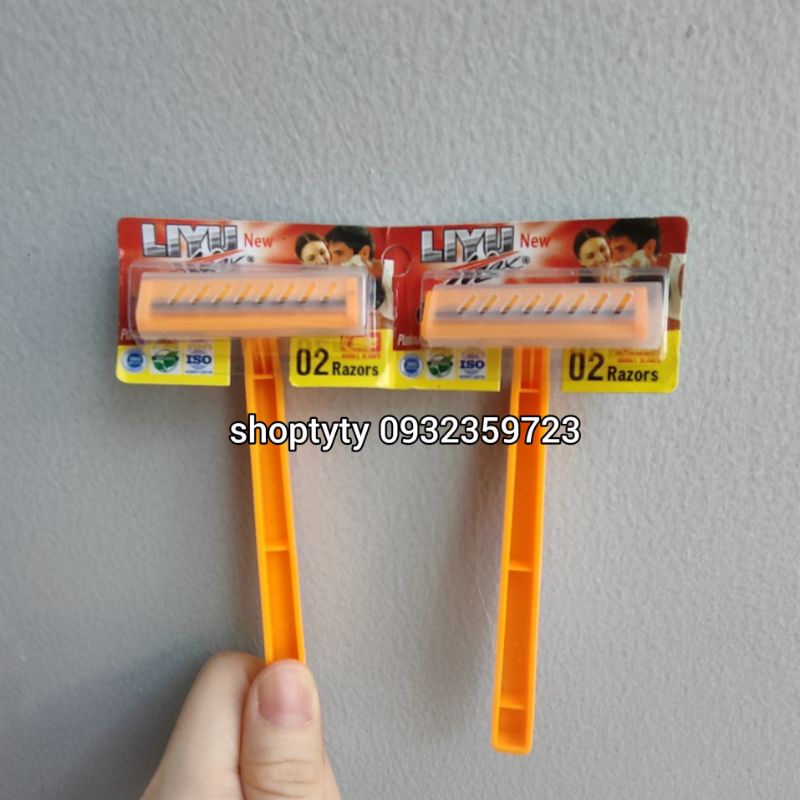 1 Vỉ 12 Cây Dao Cạo Râu Dành Cho Phái Nam Có 2 Mẫu Lựa Dorco - Liyu