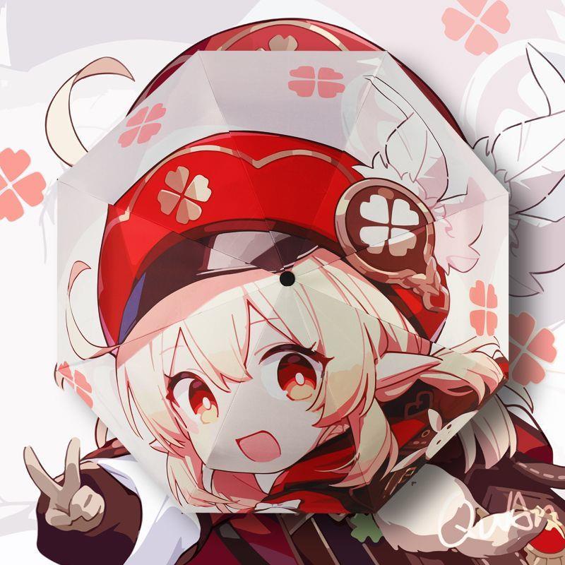 Genshin Impact Kaedehara Kaz Raiden Shogun HuTao zhongli Ô Genshin Hoạt Hình Ô Keli Anime Gấp Chống 