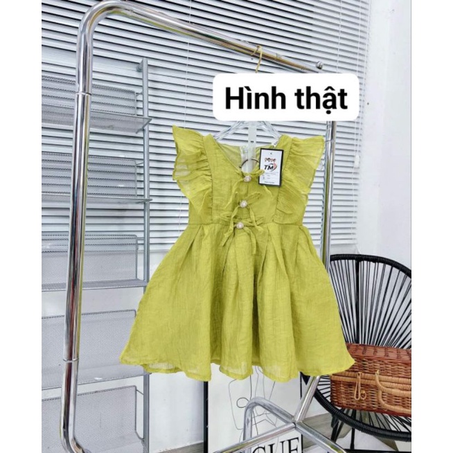 8 đến 28kg.váy tơ cho bé gái.hình thật trải sàn.