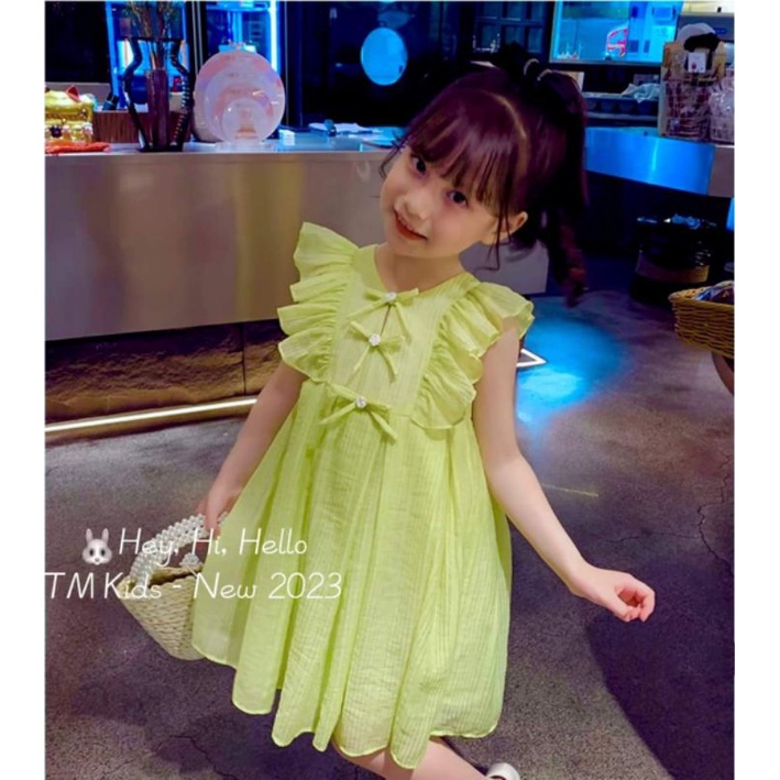 8 đến 28kg.váy tơ cho bé gái.hình thật trải sàn.