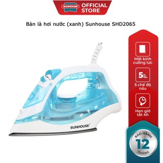 Bàn là hơi nước Sunhouse SHD2065 2 chức năng phun hơi và phun nước công suất 1600W bảo hành 12 tháng