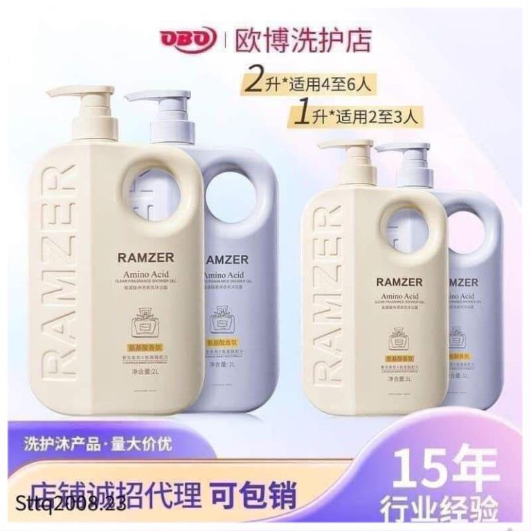 Sưã tắm hương nước hoa  RAMZER thơm lâu