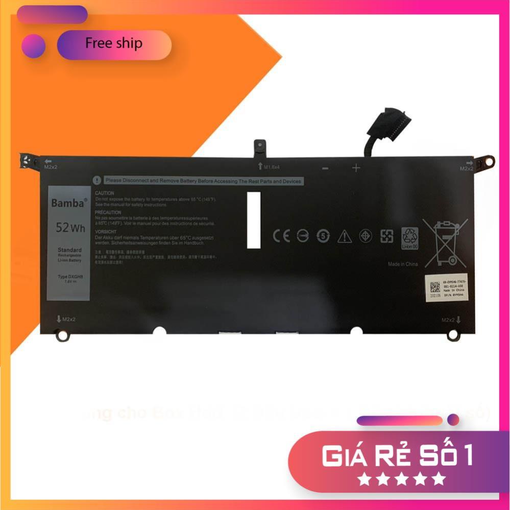 SG Pin laptop Dell Inspiron 5390,5391,7390,Xps 9370,9380 (DXGH8,H754V,G8VCF) 52WH