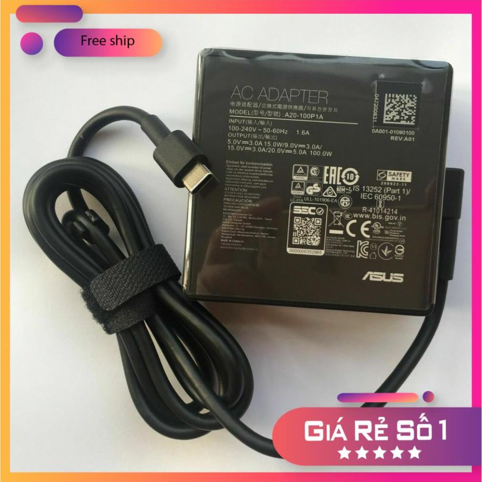 SG Sạc laptop ASUS ROG Zephyrus Duo 16 GX650 X650RM GX650RS GX650RW GX650RX 20V - 5A  USB-C, Type-C Zin