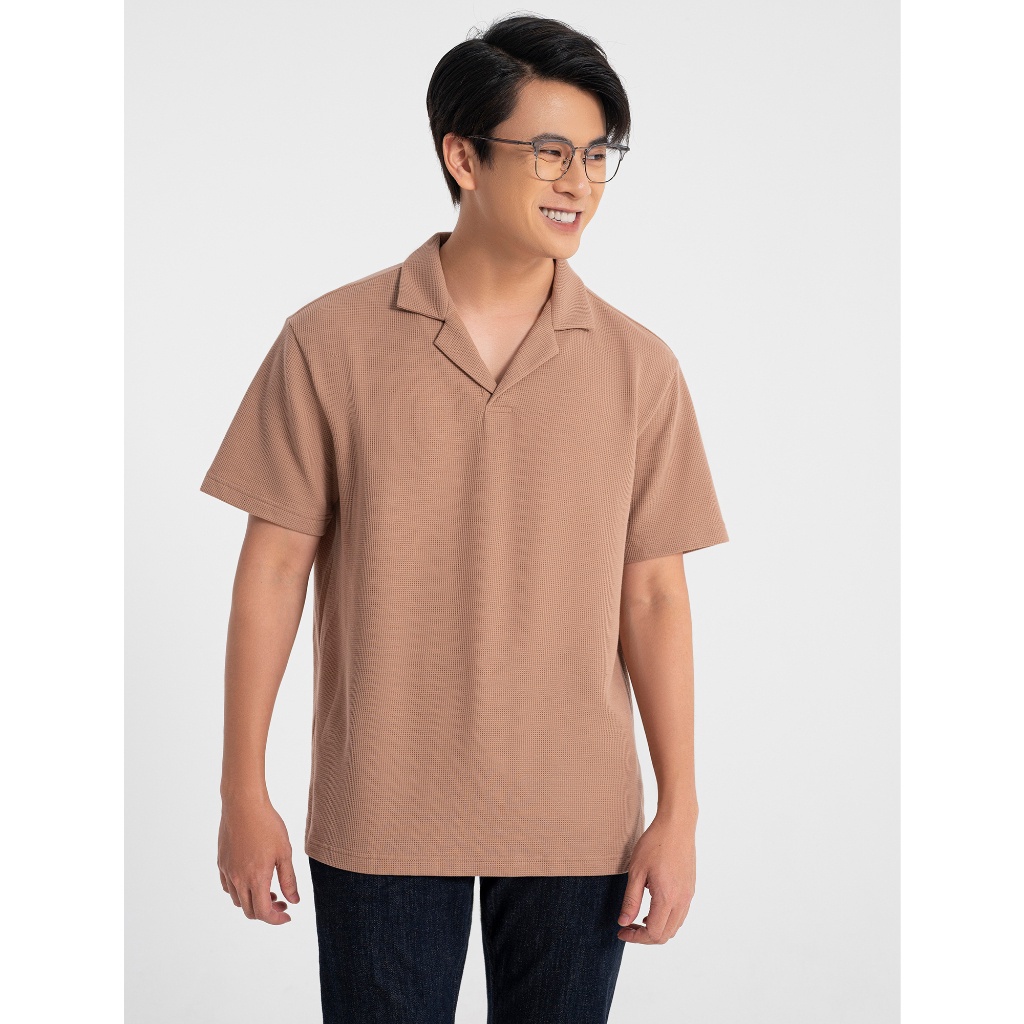 Áo polo nam CANIFA chất liệu polyester pha 8TP22S005
