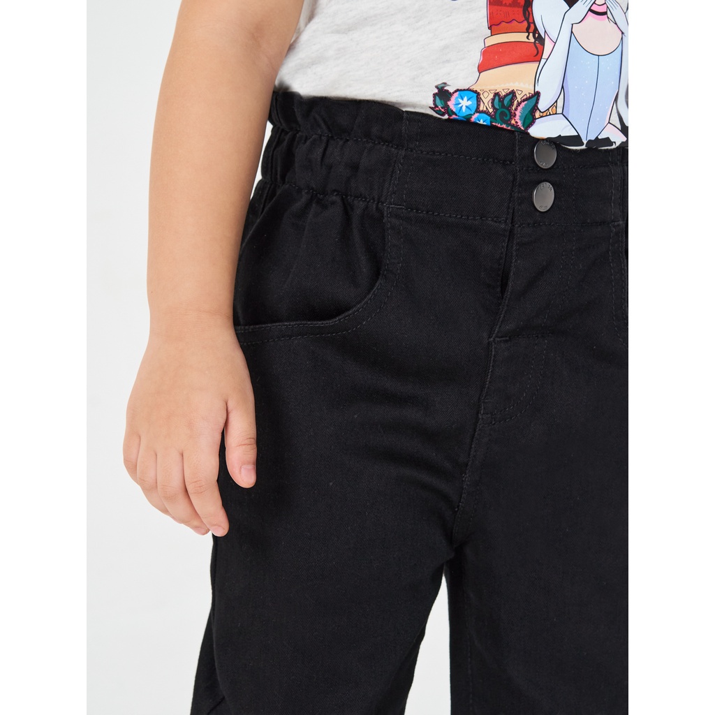 Quần jeans bé gái CANIFA cạp nhún chun 1BJ22W003