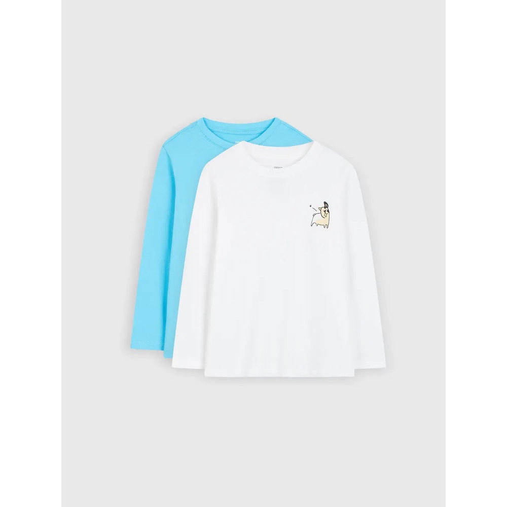 Pack 2 áo mặc nhà bé trai CANIFA 2LA22W004