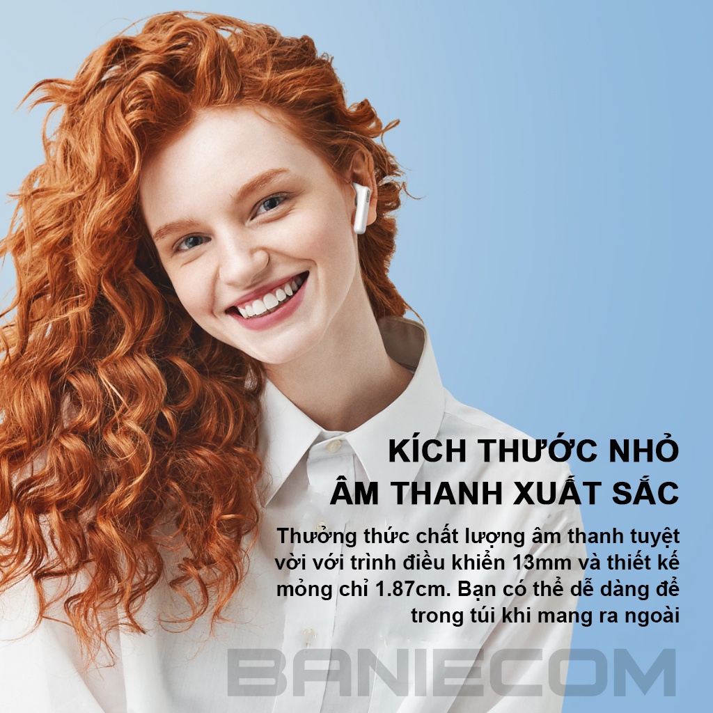 Tai nghe Bluetooth Baseus E16 Bowie True Wireless Bluetooth 5.3 Chống Nước IPX4 30h - BANIECOM