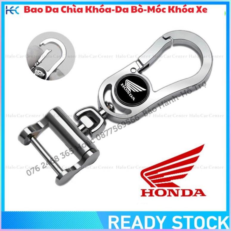 Móc khóa ô tô theo logo hãng ô tô và xe máy kim loại sáng bóng, móc khóa bền đẹp chống gỉ