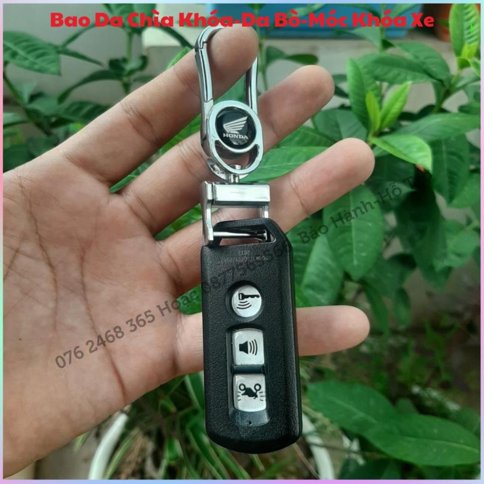 Móc khóa ô tô theo logo hãng ô tô và xe máy kim loại sáng bóng, móc khóa bền đẹp chống gỉ