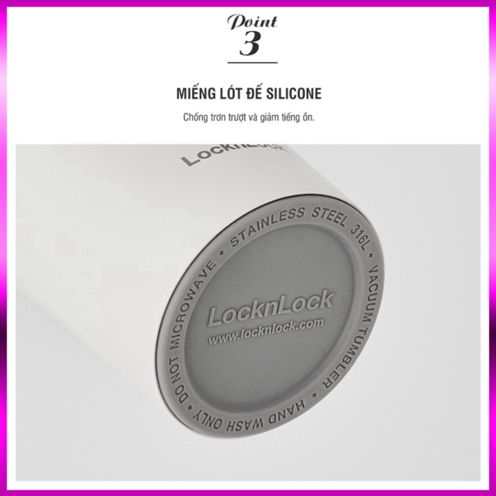Bình giữ nhiệt Lock&Lock Energetic one-touch 550ml - LHC3249  HÀNG CHÍNH HÃNG