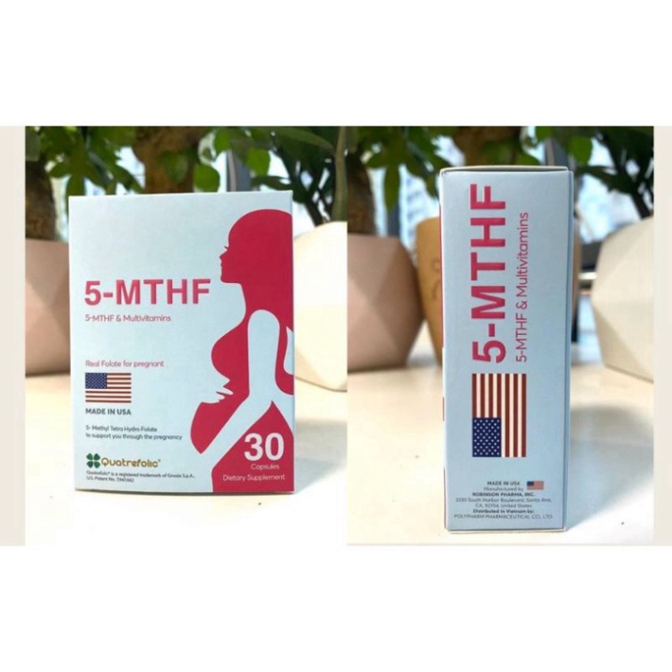 5 - MTHF, bổ sung acid folic 5mthf, ngừa dị tật thai nhi, tăng thụ thai, giảm nguy cơ sảy thai, hỗ trợ sinh sản