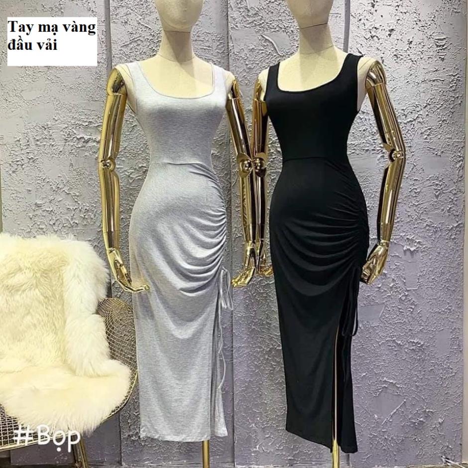 Manocanh nữ tay mạ crom vàng cao cấp