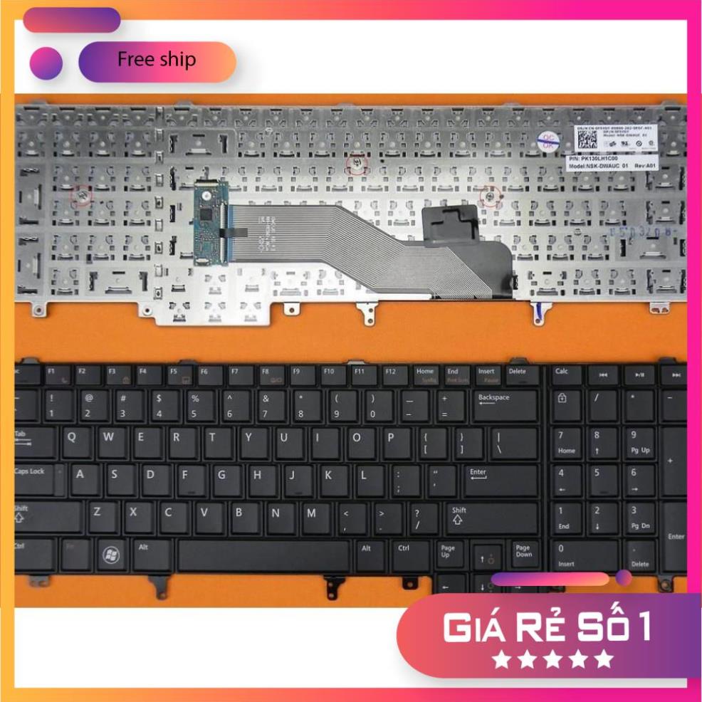 SG Bàn phím laptop Dell Latitude E6520 E6530 E6540 E5520 E5530