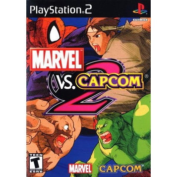 Đĩa game Ps2 Marvel Vs. Capcom 2 New Age Of Heroes, ps2 copy disc