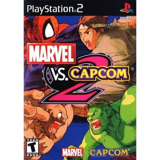 Đĩa game ps2 - marvel vs. capcom 2 - new age of heroes
