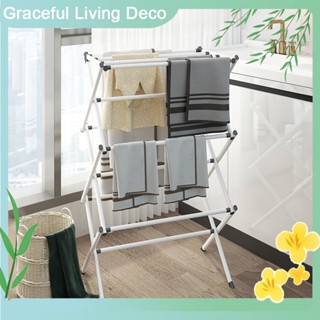 Loại X Kính Thiên Văn Phơi quần áo ban công tầng có thể gập lại giá phơi quần áo phòng ngủ ngoài trời giá phơi quần áo