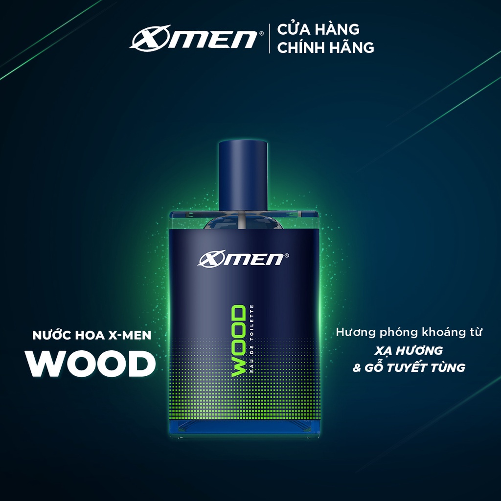 Nước hoa Xmen 50ml - 2 mùi hương nam tính & lưu hương 48h