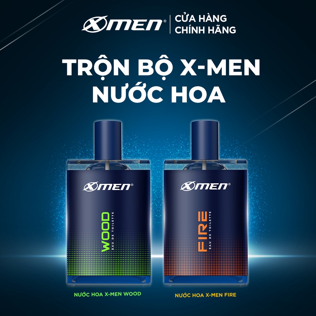 Nước hoa Xmen 50ml - 2 mùi hương nam tính & lưu hương 48h