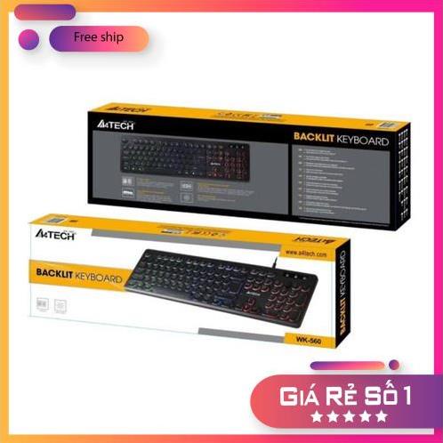 Bàn Phím A4tech WK-560 Led Usb ( Nút Phím Kiểu Laptop )