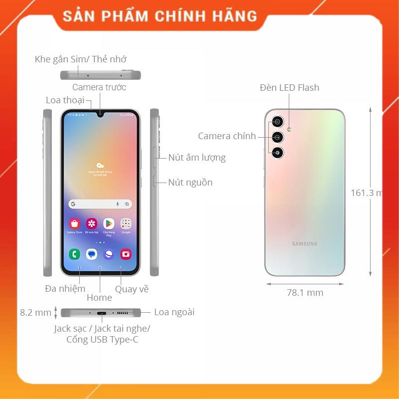 Điện thoại Samsung Galaxy A34 5G - Hàng chính hãng, Mới 100%, Bảo hành 12 tháng
