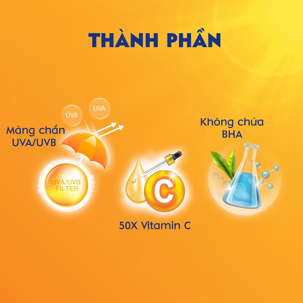 Serum Chống Nắng & Dưỡng Thể Toàn Thân NIVEA SUN SPF50 PA+++ Sáng Mịn Đều Màu Da (180 ml) - 86092