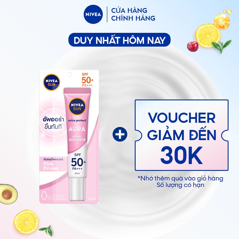 Serum Chống Nắng NIVEA SUN Sáng Da Nâng Tone SPF50 PA+++ (30 ml) - 86014