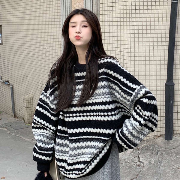 Áo sweater Nữ Dáng Rộng Phong Cách Mới