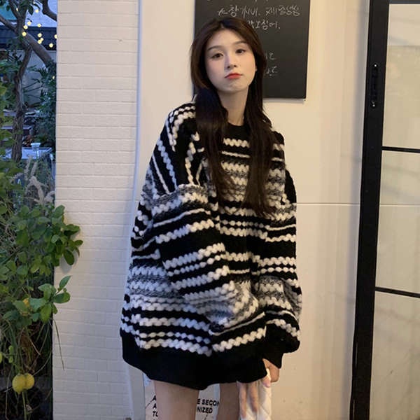 Áo sweater Nữ Dáng Rộng Phong Cách Mới