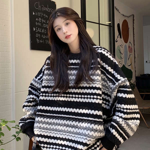 Áo sweater Nữ Dáng Rộng Phong Cách Mới