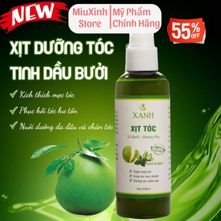 Xịt mọc tóc Bưởi Xanh kích thích mọc tóc , ngăn ngừa tóc gãy rụng hiệu quả MiuXinh192
