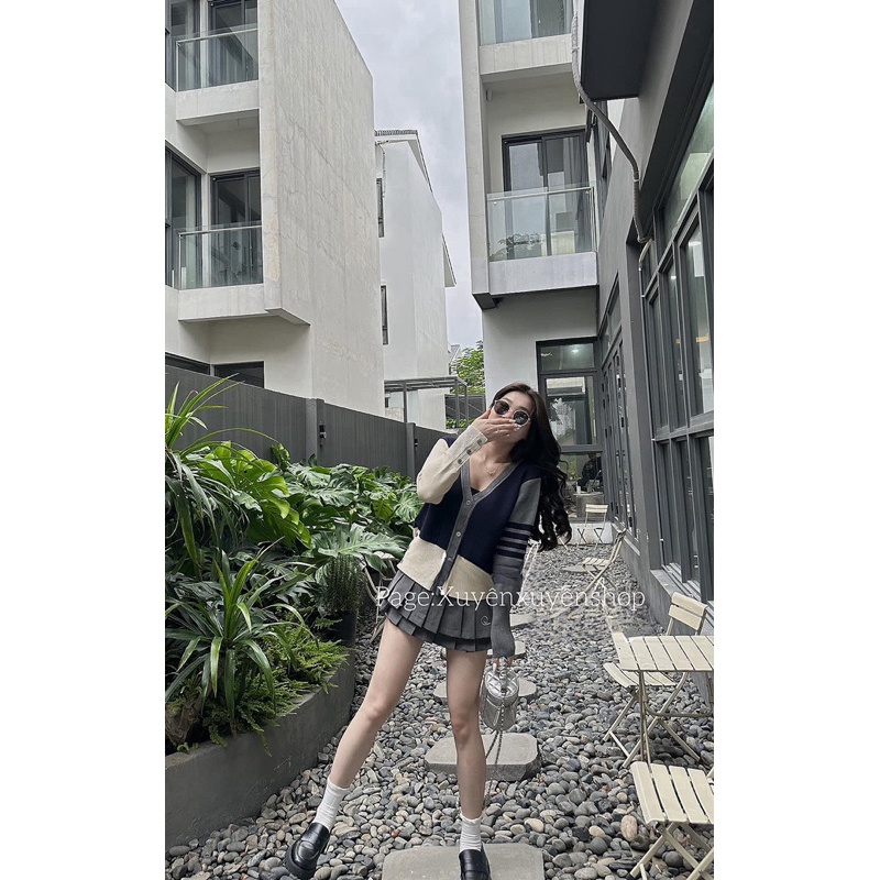 Áo khoác len CARDIGAN THOM mẫu mới cực hot hàng QCL1 Mã 362