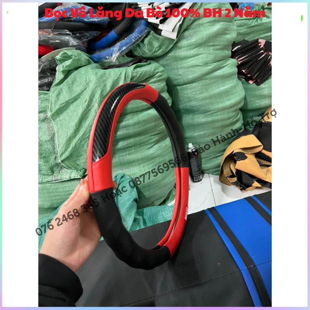 Bọc Vô Lăng Da Carbon Cho Xe Hơi Size 37 38 39 Đủ Dòng Xe 4 Tới 7 Chỗ Hàng Đẹp Bảo Hành 12 Tháng