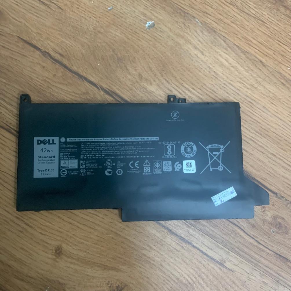 PIN LAPTOP DELL 7280 7480 pin ngắn DJ1J0 ZIN  3 CELL Latitude 7280 7290 7390 7480 7480 E7280 E7390 E7480 E7490, DJ1J0