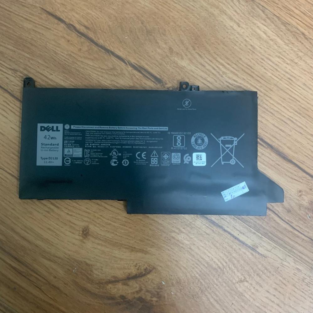 PIN LAPTOP DELL 7280 7480 pin ngắn DJ1J0 ZIN  3 CELL Latitude 7280 7290 7390 7480 7480 E7280 E7390 E7480 E7490, DJ1J0