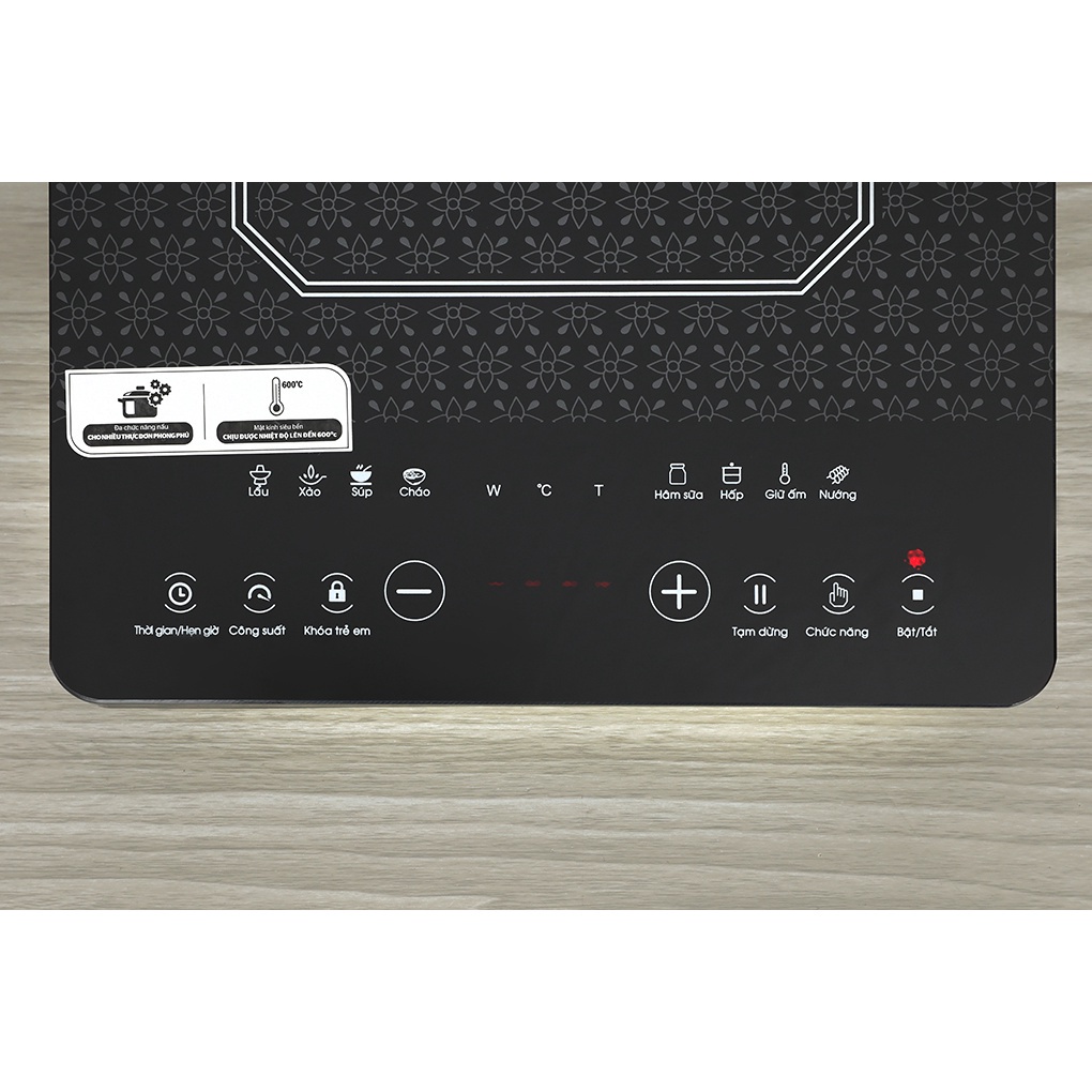 Bếp Điện Từ SUNHOUSE SHD6802 Công Suất 2000 W Bảo Hành 12 Tháng Chính Hãng
