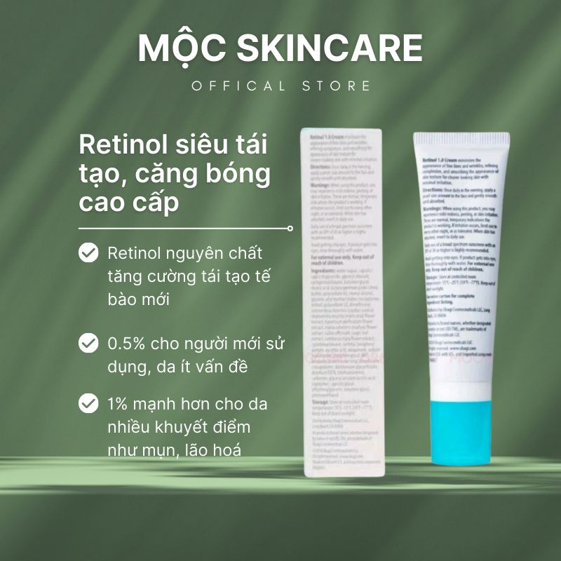 Kem dưỡng Retinol Oba 28h