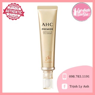 Kem Dưỡng Da Mắt AHC vàng Premier Ampoule Eye Cream 40ml kèm đầu lăn