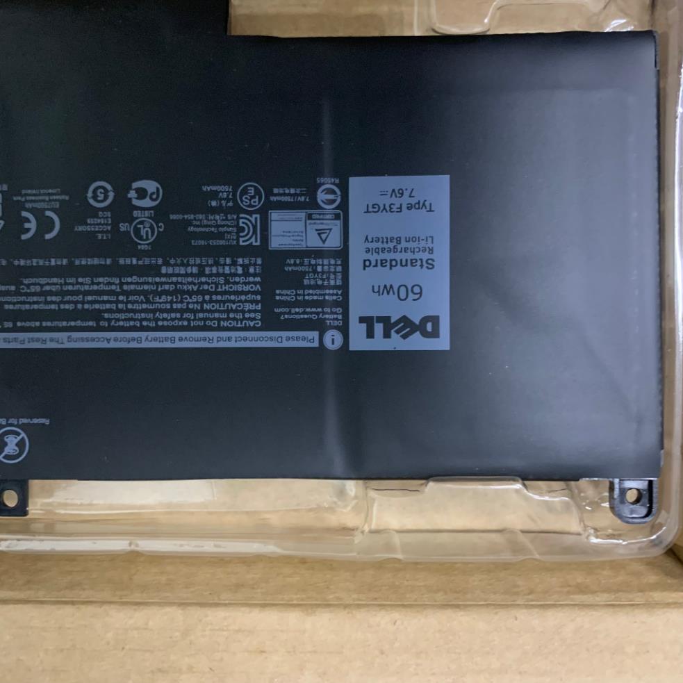 PIN LAPTOP DELL 7280 7480 F3YGT DÀI 60WH  - 4 CELL Latitude 7280 7290 7390 7480 7480 E7280 E7390 E7480 E7490, DJ1J0