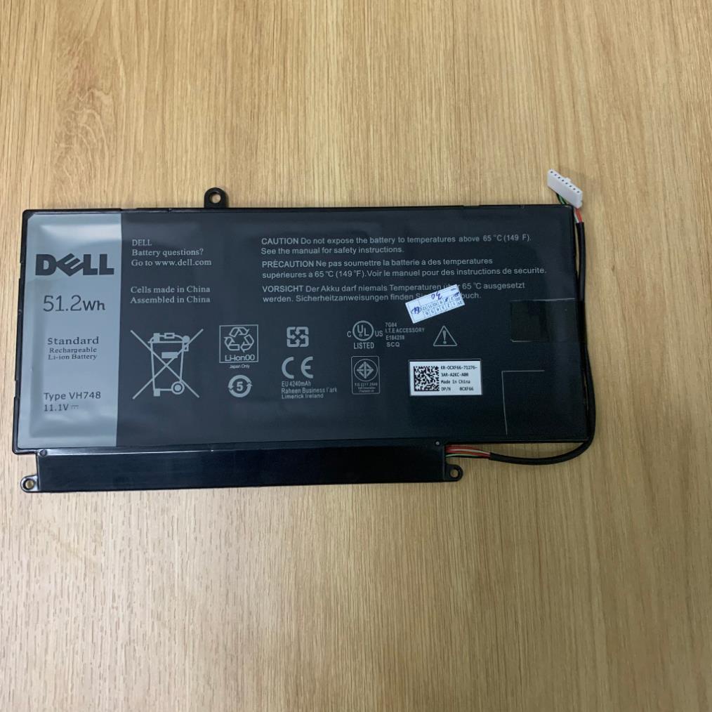 PIN DELL VOSTRO 5460 VH748  - 6 CELL Vostro 14 5460 5470 5480 5560 5570 5439, Inspiron 14zD-3526 14zD-3528 VH748